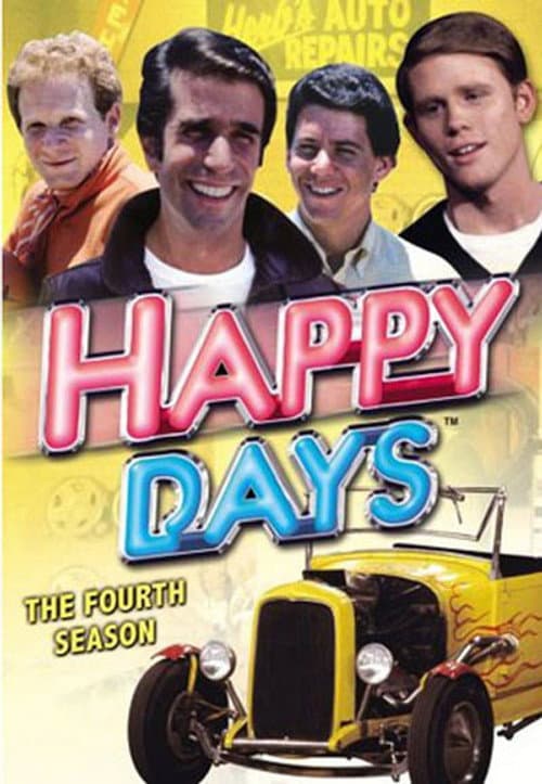 Happy Days Season 4 poster