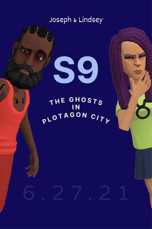Joseph & Lindsey The Ghosts in Plotagon City poster