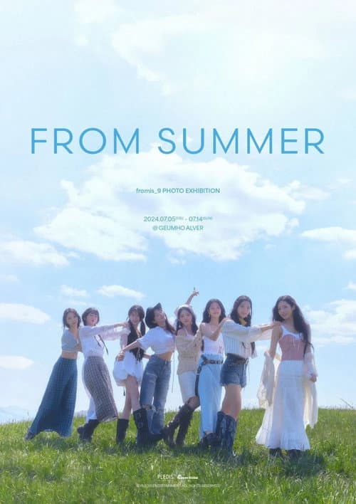 fromis_9's Summer Night Season 1 poster