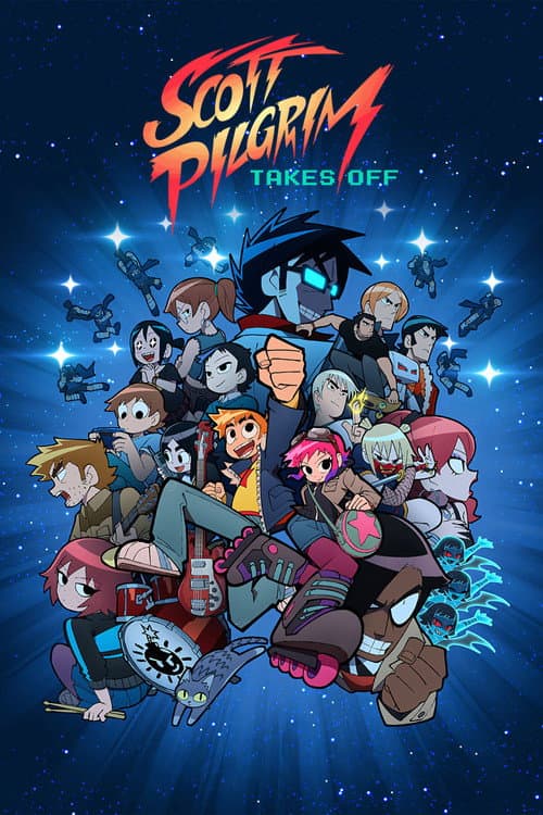Scott Pilgrim Takes Off Season 1 poster