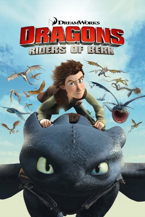 DreamWorks Dragons Riders of Berk poster