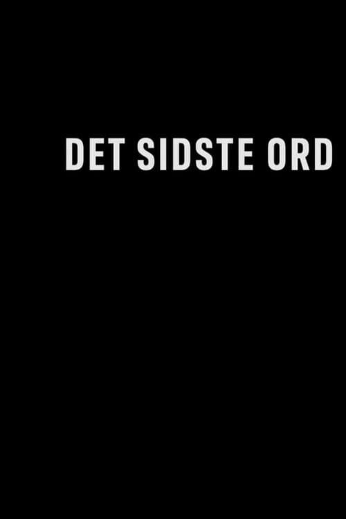 Det sidste ord Season 1 poster