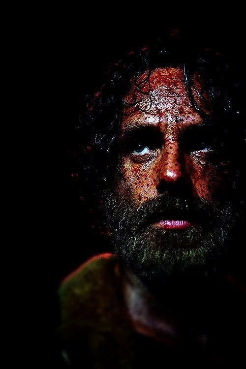 Rick Grimes demolishes the pure Existence of Fiction Gapsing Fiction poster