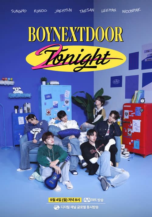 BOYNEXTDOOR TONIGHT BOYNEXTDOOR 2NIGHT poster
