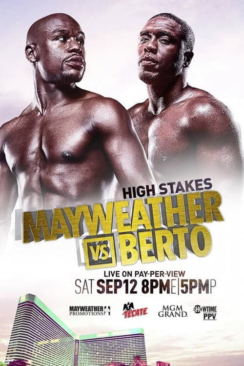 All Access Mayweather vs. Berto poster