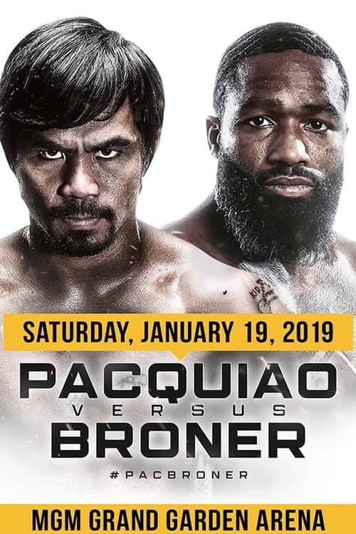All Access Pacquiao vs. Broner poster