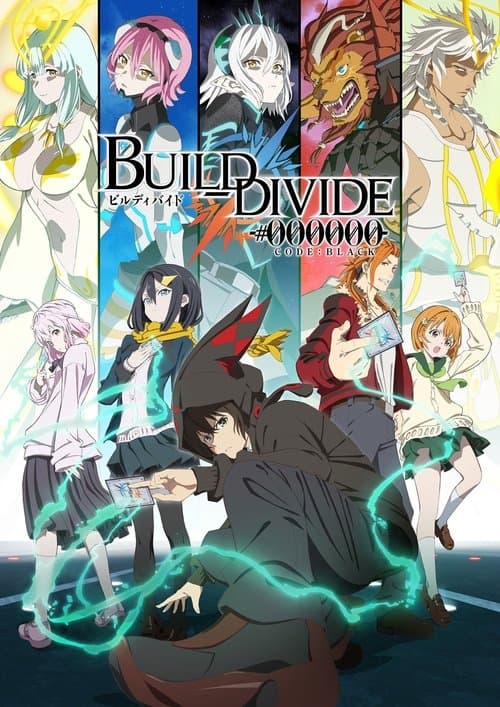 BUILD-DIVIDE -#000000- CODE BLACK poster
