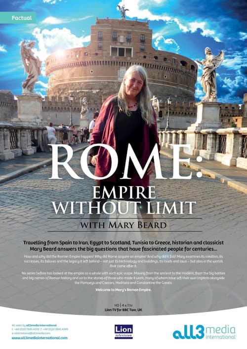 Mary Beard's Ultimate Rome: Empire Without Limit Season 1 poster