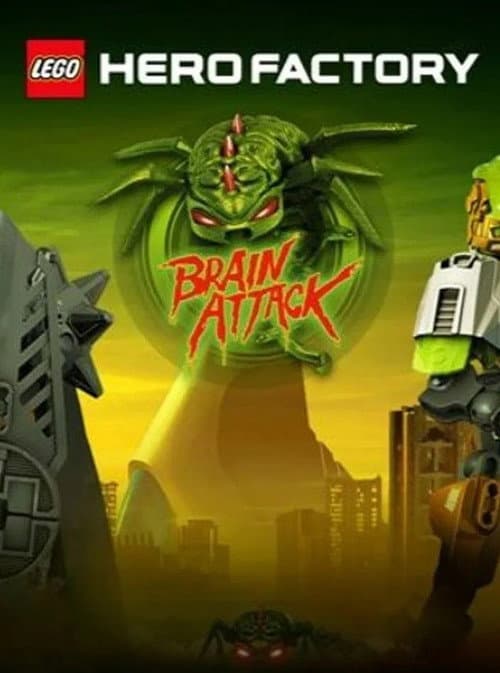 LEGO Hero Factory Brain Attack poster