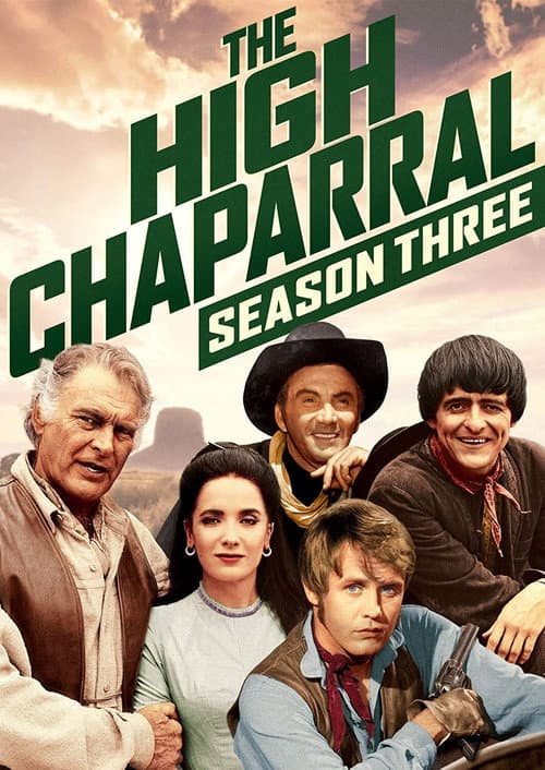 The High Chaparral Season 3 poster