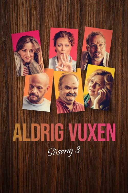Aldri voksen Season 3 poster