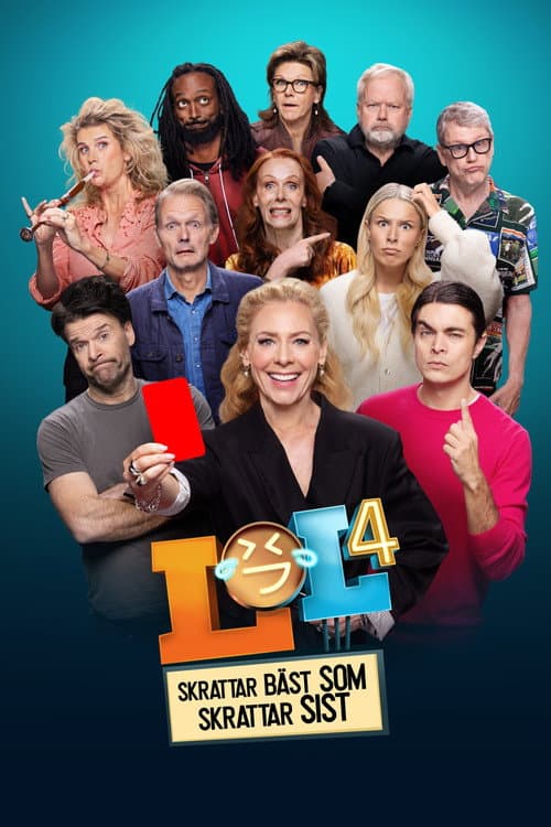 LOL: Last One Laughing Sweden Season 4 poster