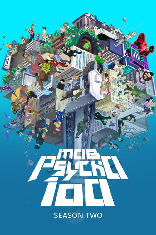 Mob Psycho 100 Mob Psycho II poster