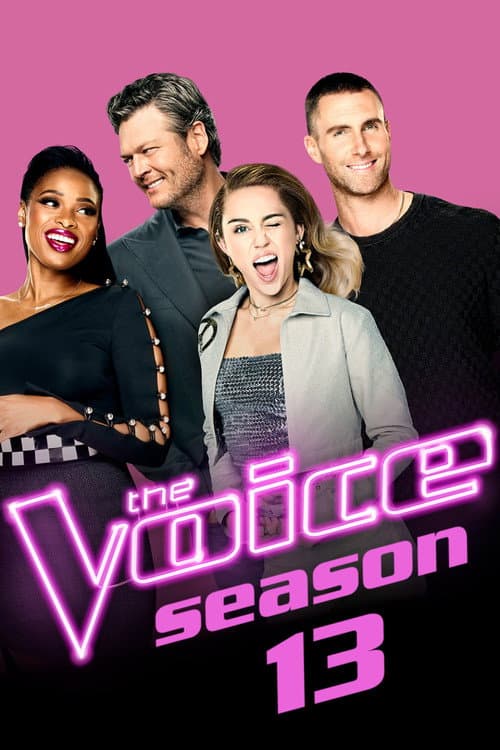 The Voice Season 13 poster