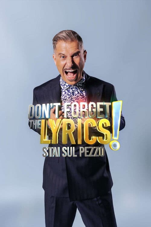 Don't Forget The Lyrics! - Stai sul pezzo Season 2 poster