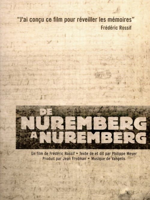 De Nuremberg à Nuremberg Season 1 poster