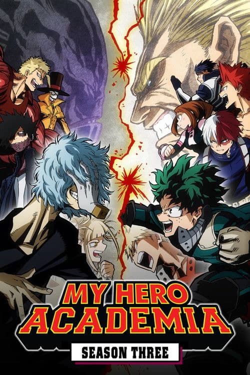 My Hero Academia Season 3 poster