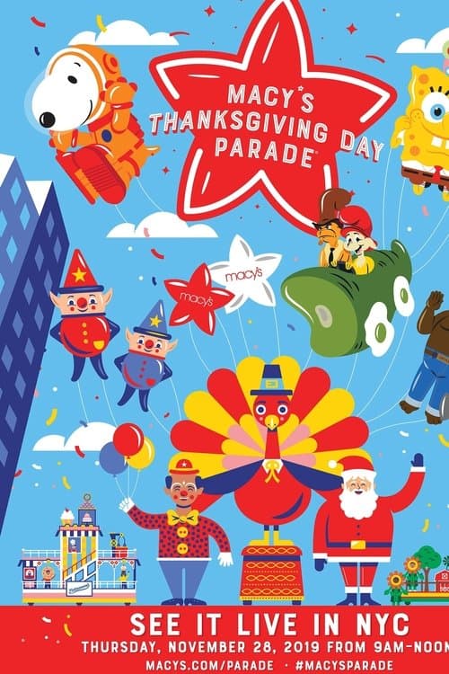 Macy's Thanksgiving Day Parade 1949 poster