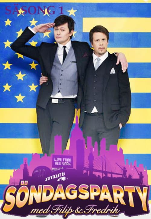 Söndagsparty med Filip & Fredrik Season 1 poster