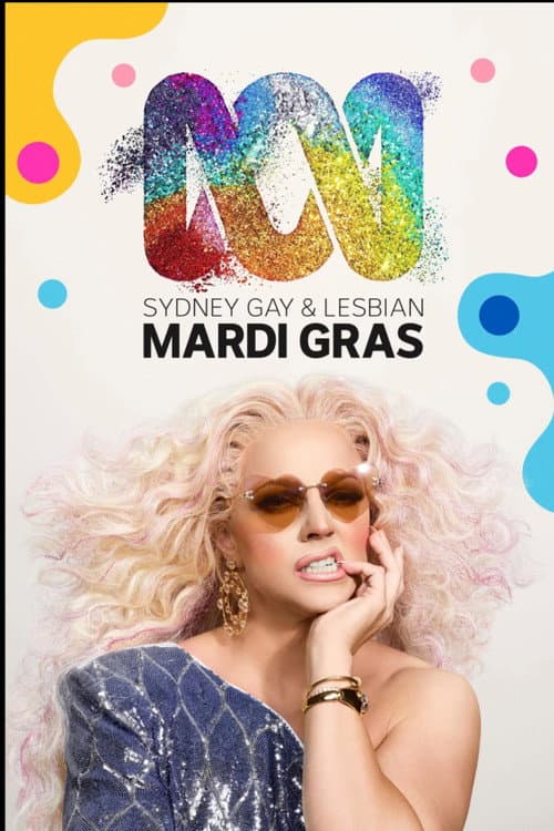 Sydney Gay and Lesbian Mardi Gras Sydney Gay and Lesbian Mardi Gras 2025 poster