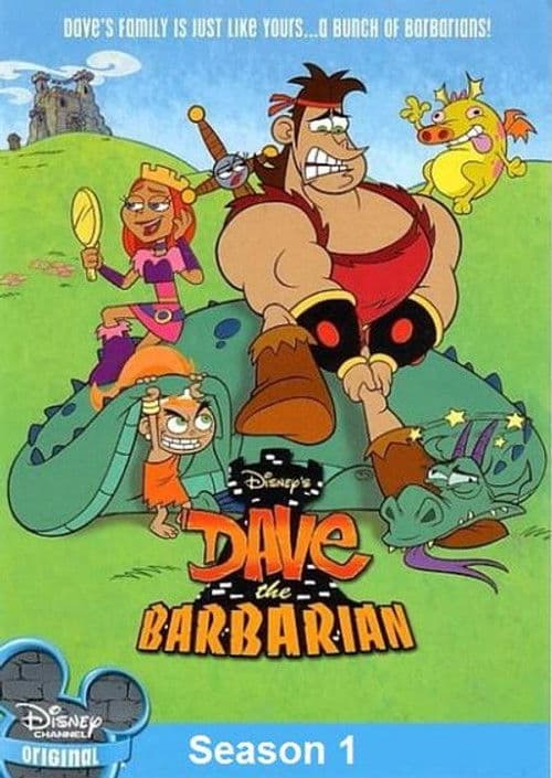 Dave the Barbarian Season 1 poster