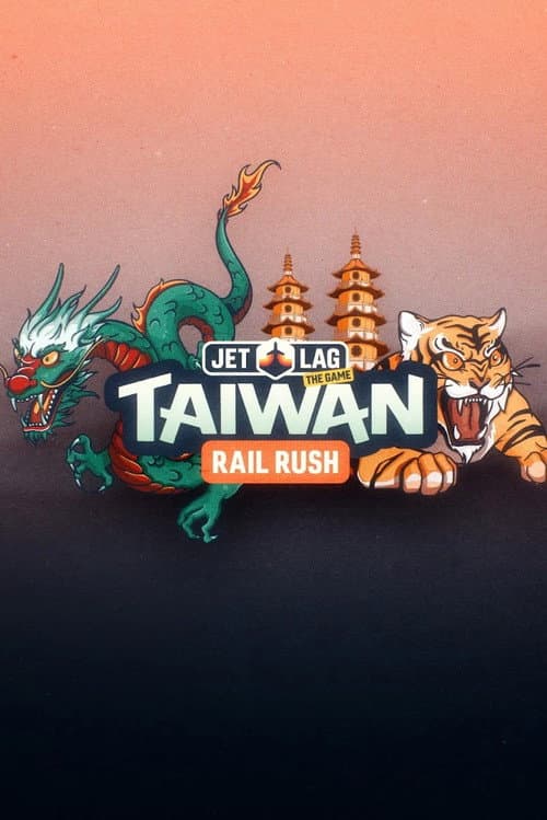 Jet Lag: The Game Taiwan: Rail Rush poster