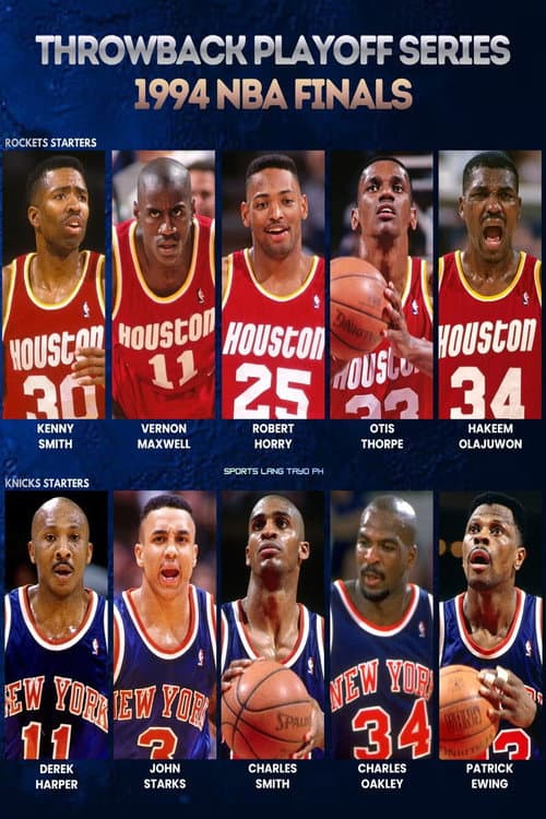 The 1994 NBA Finals Season 1 poster