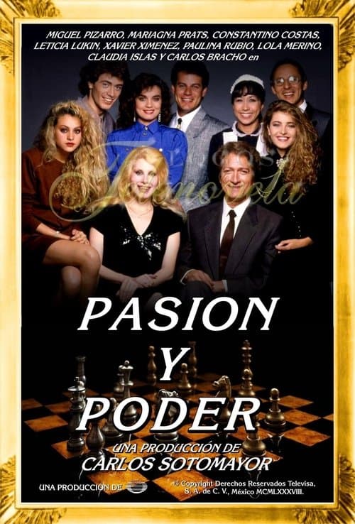 Pasión y poder Season 1 poster