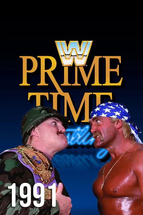 WWF Prime Time Wrestling Prime Time Wrestling - 1991 poster