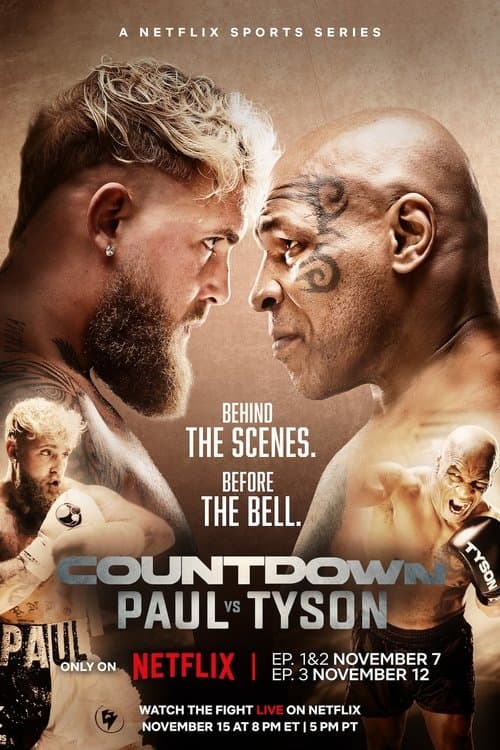 Countdown: Paul vs. Tyson Miniseries poster