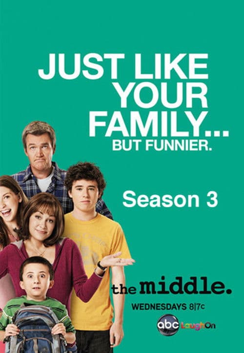 The Middle Season 3 poster