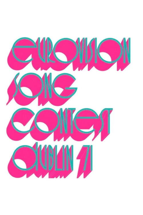 Eurovision Song Contest Dublin 1971 poster