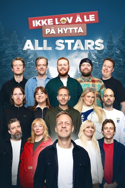 Ikke lov å le på hytta Season 6 poster
