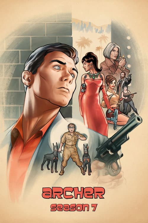 Archer Season 7 poster
