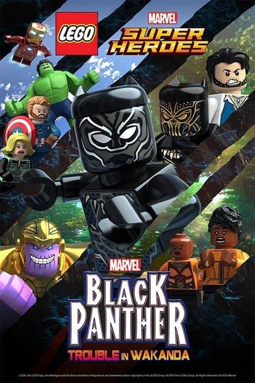 LEGO Marvel Super Heroes - Black Panther: Trouble in Wakanda Season 1 poster