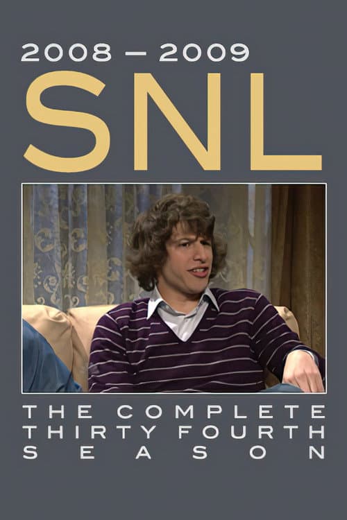Saturday Night Live Season 34 poster