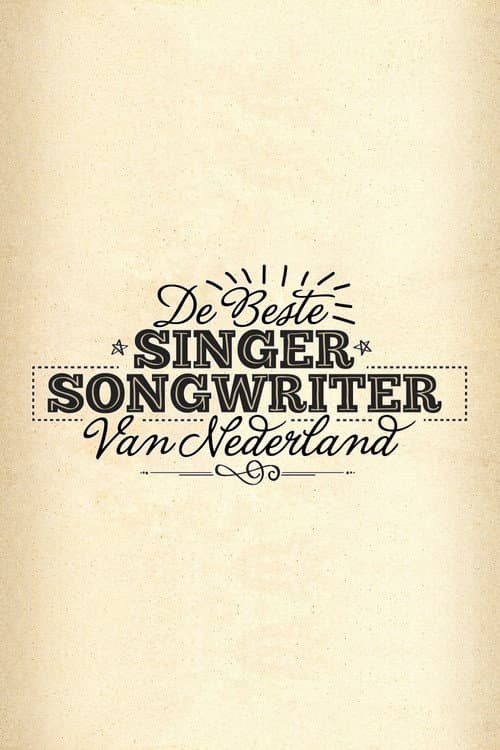 De Beste Singer-Songwriter van Nederland Season 2 poster