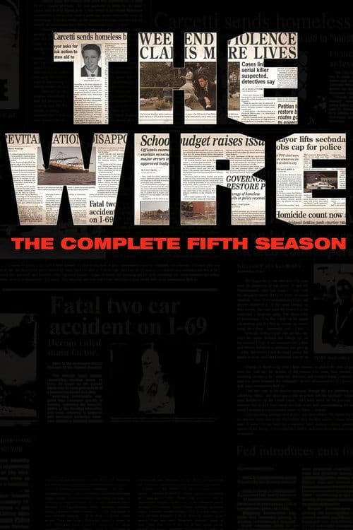 The Wire Season 5 poster