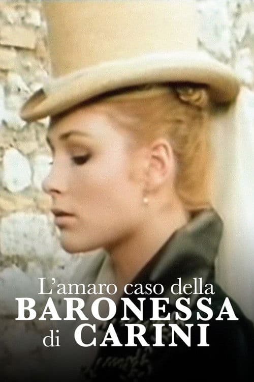 The bitter case of the Baroness of Carini Miniseries poster