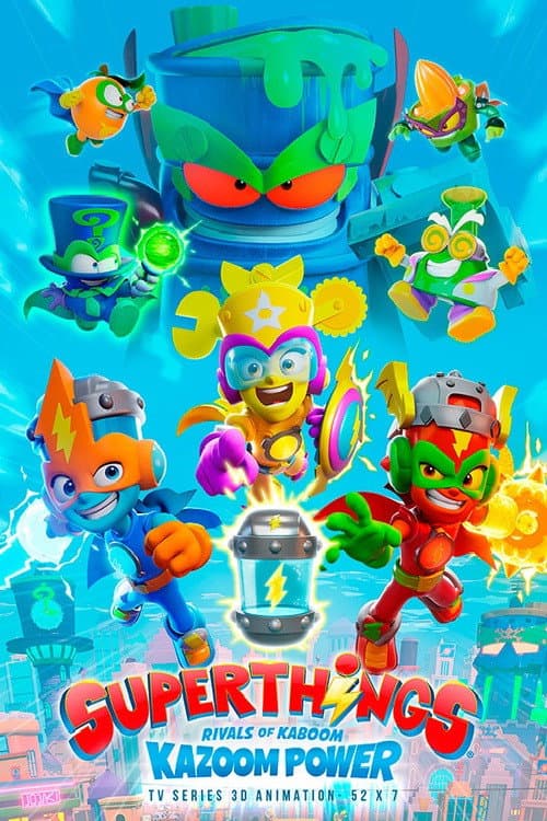 Superthings Rivals of Kaboom, Kazoom Power Season 1 poster