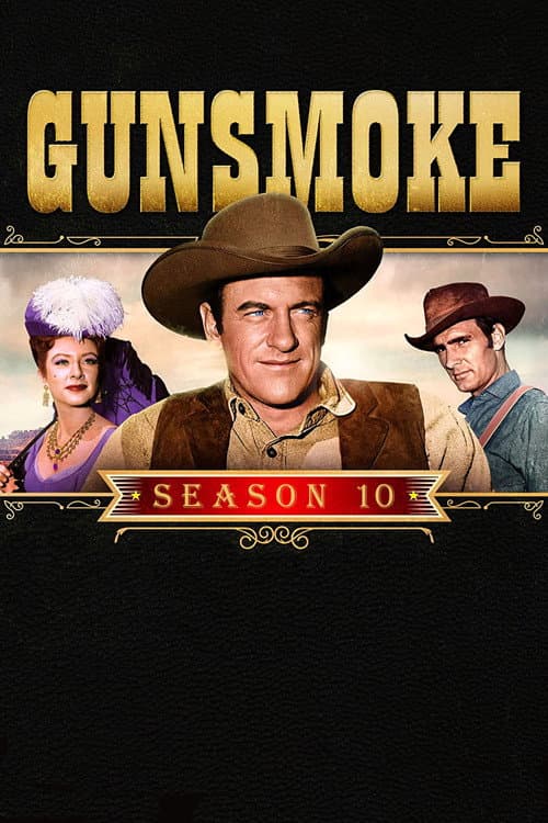 Gunsmoke Season 10 poster