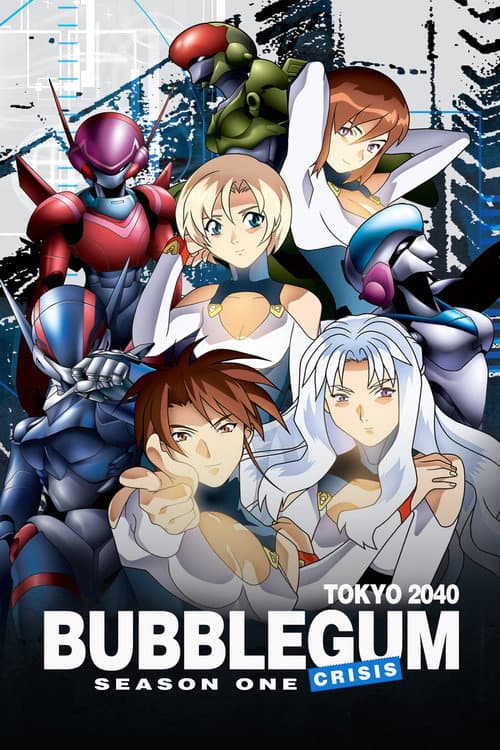 Bubblegum Crisis Tokyo 2040 Knight Sabers poster