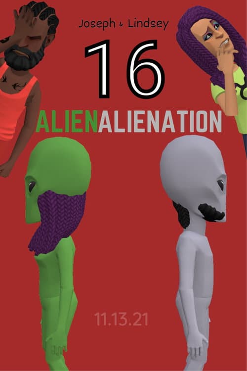 Joseph & Lindsey Alien Alienation poster