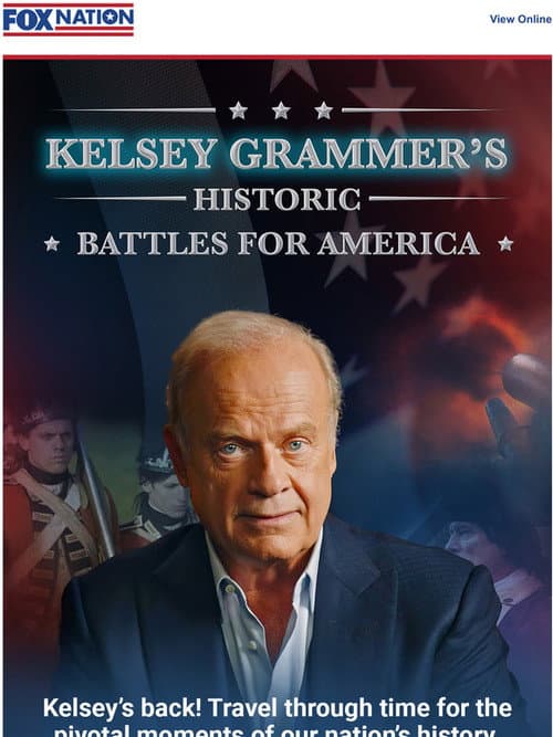 Kelsey Grammer's Historic Battles for America Season 2 poster