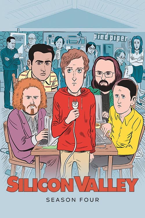 Silicon Valley Season 4 poster
