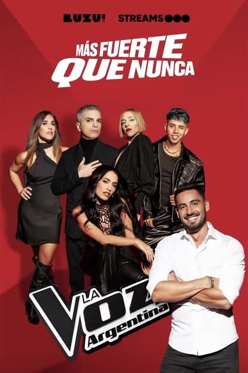 The Voice Argentina 2025 poster