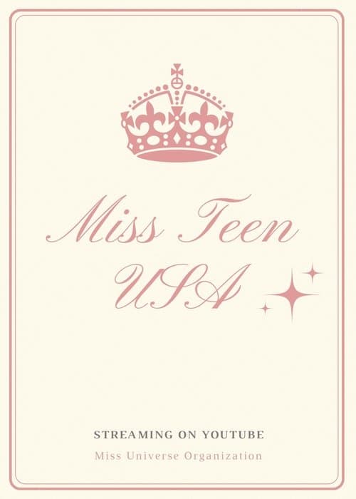 Miss Teen USA Miss Teen USA 1984 poster