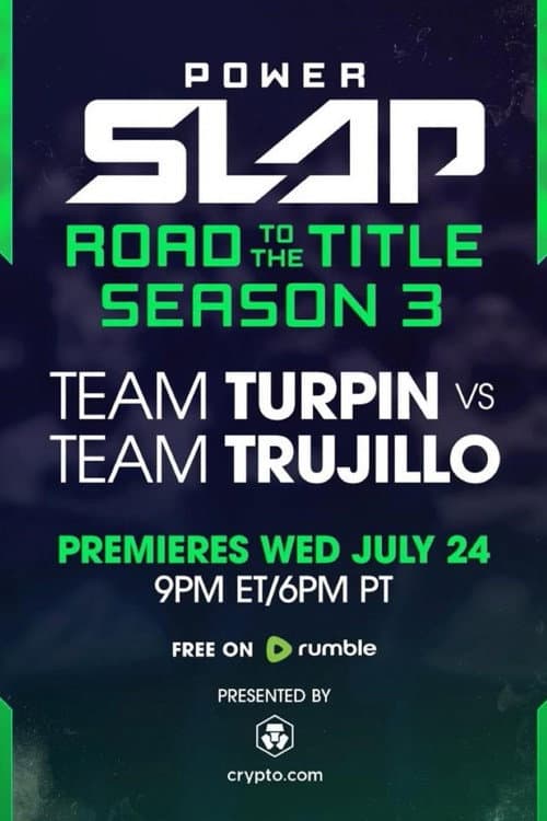 Power Slap: Road to the Title Season 3 poster