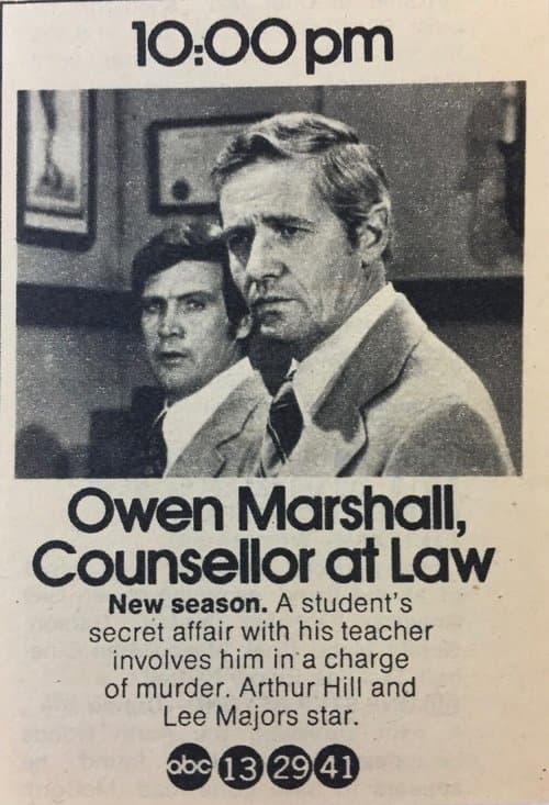 Owen Marshall: Counselor at Law Season 2 poster