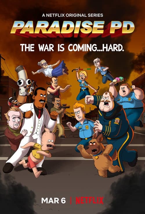 Paradise PD Season 2 poster